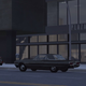 That black car... You can even tell that those are 1964 hubcaps.